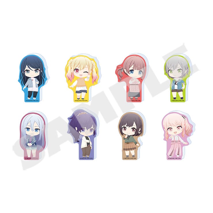 Project Sekai MySekai character acrylic figures B - all 8 designs