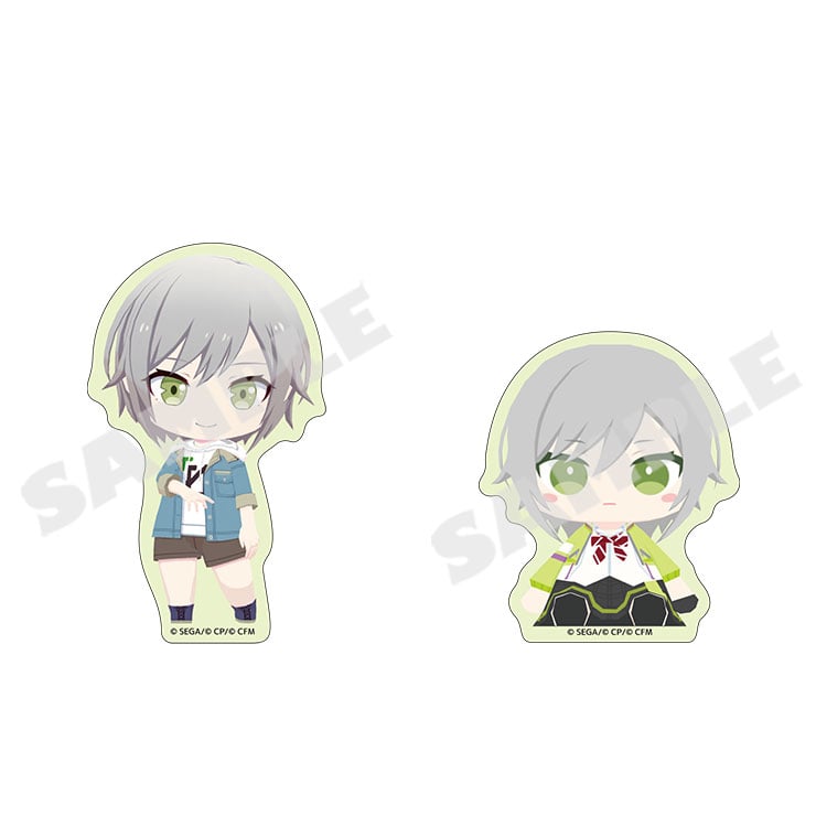 Project Sekai MySekai Shiho Hinomori two-sticker pack - character and plush designs