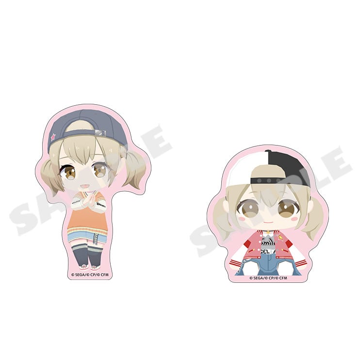 Project Sekai MySekai Kohane Azusawa two-sticker pack - character and plush designs