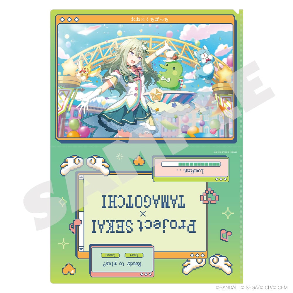Project Sekai × Tamagotchi - A4 Clear Files - Nene Kusanagi × Kuchipatchi 1