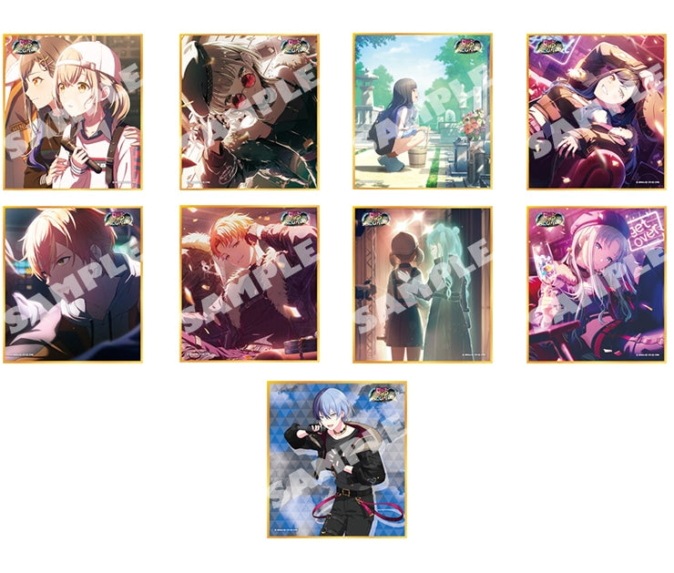Project Sekai Vol.48A OVER RAD SQUAD!! mini shikishi, official collection image 1