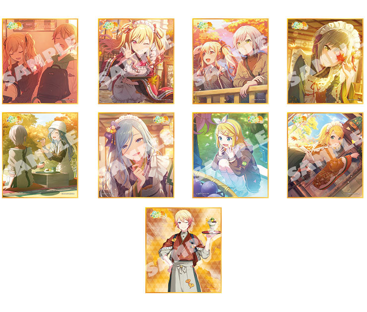 Project Sekai Vol.52B Mata, Konoha no Irozuku Koro ni mini shikishi, official collection image 1