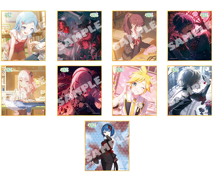 Project Sekai Vol.55A Kono Hitohari ni Omoi wo Komete mini shikishi, official collection image 1