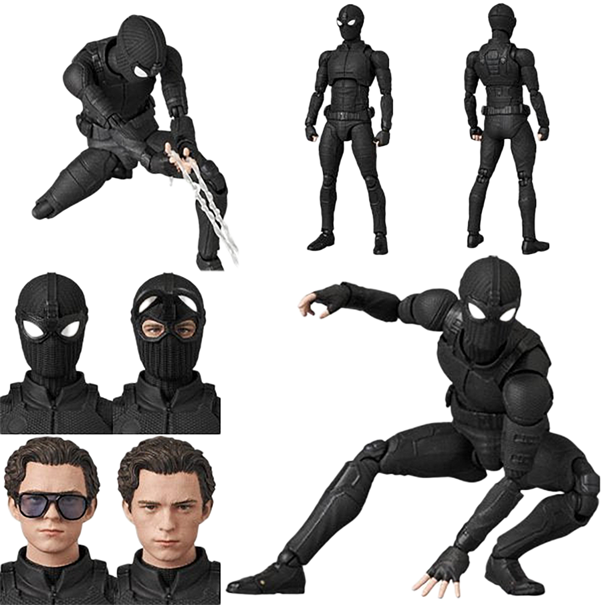 MAFEX No.125 - SPIDER-MAN Stealth Suit