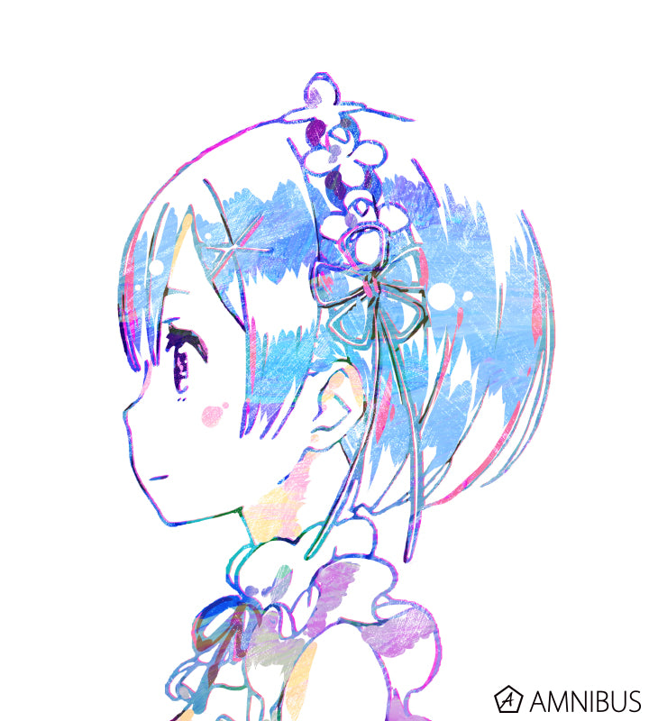 Re:Zero Rem Clothing T-shirts official product view 4