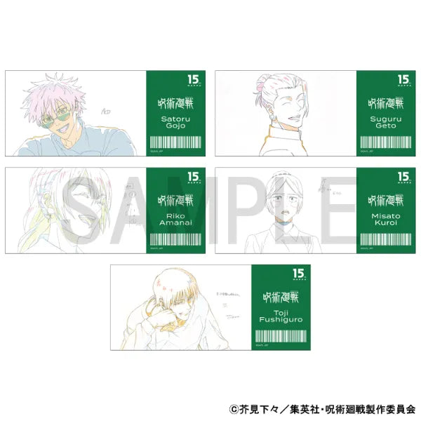 Original Artwork Blind Ticket-Style Clear Card - Hidden Inventory / Premature Death