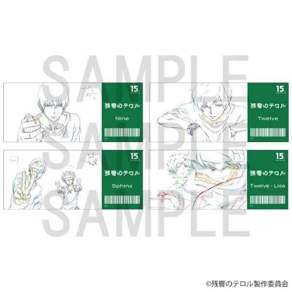 Original Artwork Blind Ticket-Style Clear Card