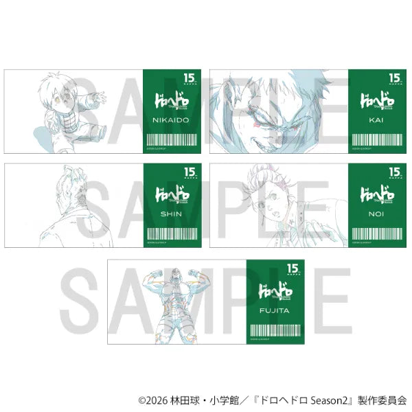 Original Artwork Blind Ticket-Style Clear Card