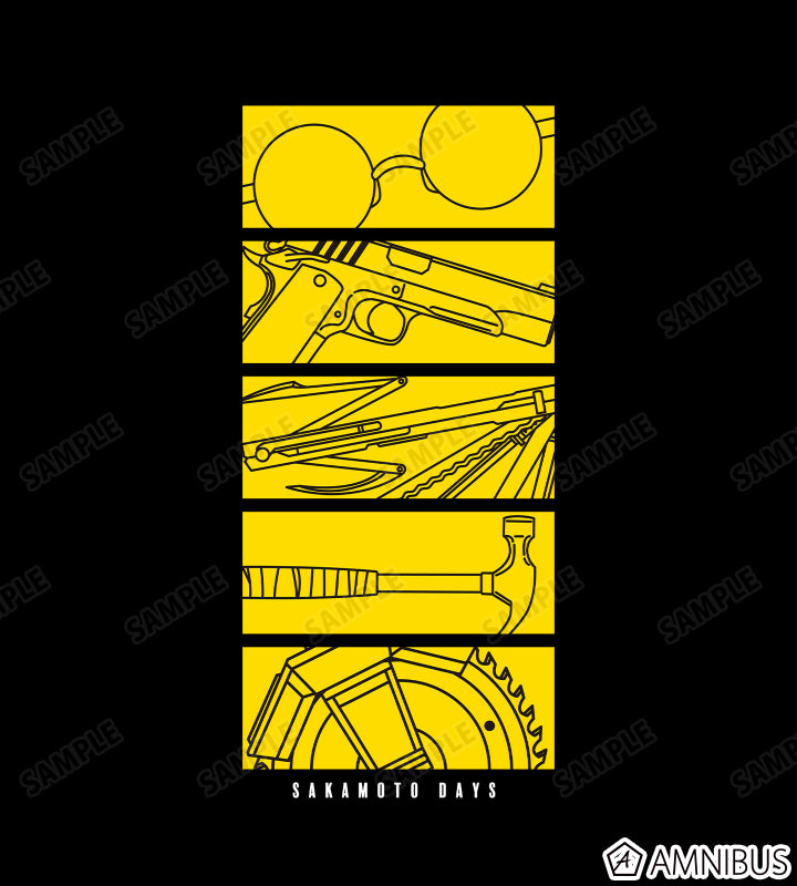 Sakamoto Days - Motif Oversized Unisex T-Shirt - official view 2