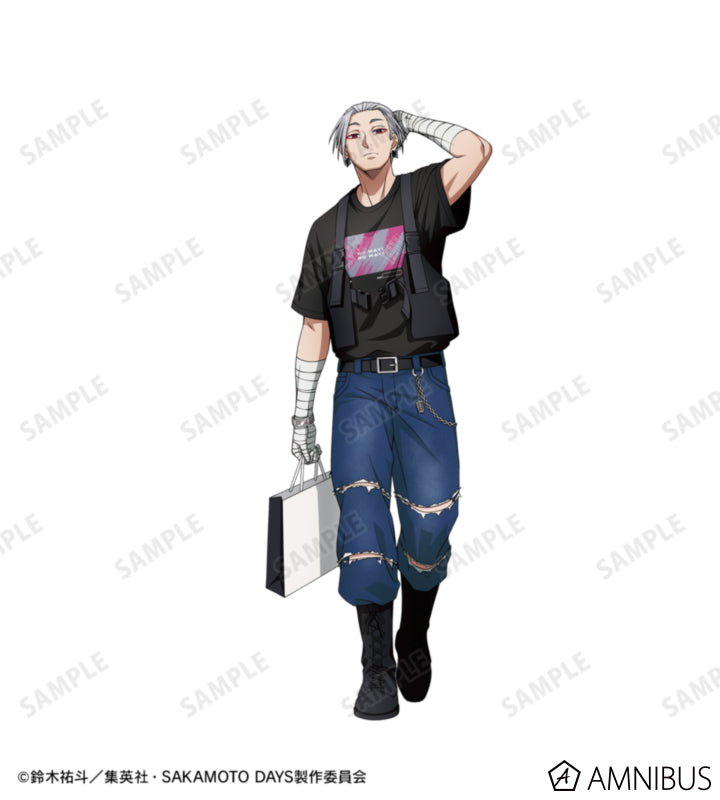 Sakamoto Days Shopping Ver. - Gaku Unisex T-Shirt - official view 3