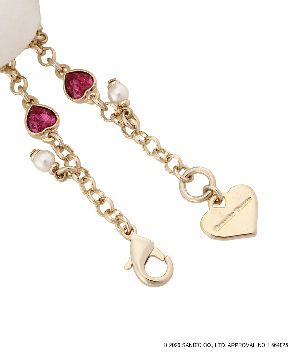 Sanrio Characters Other Product Line - Hello Kitty Plush Bag Charm Pink - Official Product Photo 3