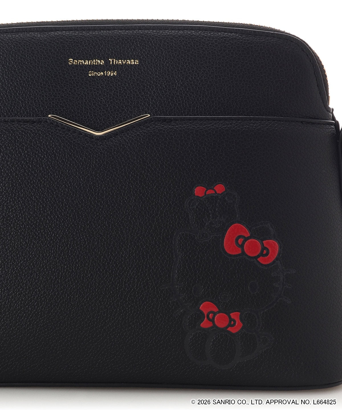 Sanrio Characters Other Product Line - Hello Kitty Shoulder Bag Black - Official Product Photo 6