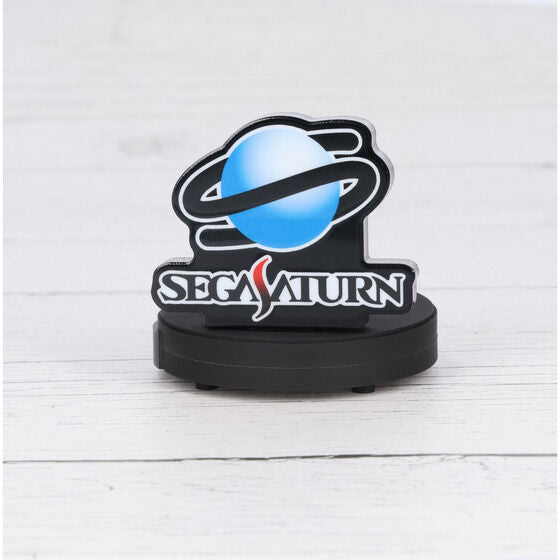 SEGA Sega Saturn Acrylic Logo Display Sounds - official view 2