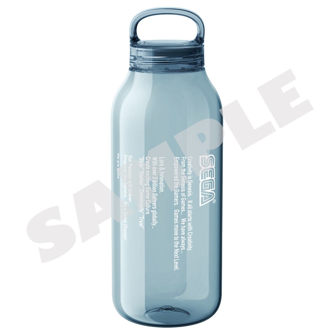 Official SEGA logo KINTO clear 500 ml water bottle