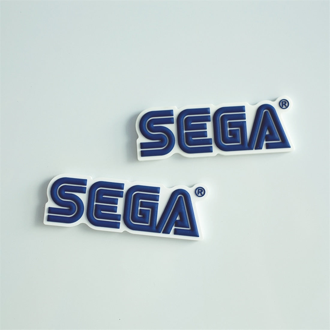 SEGA logo rubber magnet, alternate view