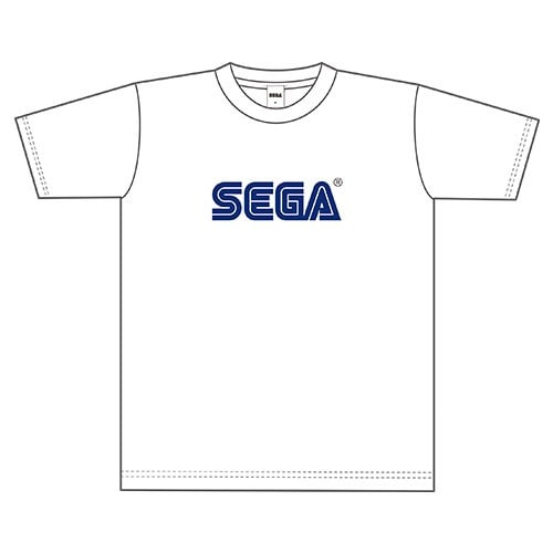 Official SEGA logo white T-shirt, Japanese size M