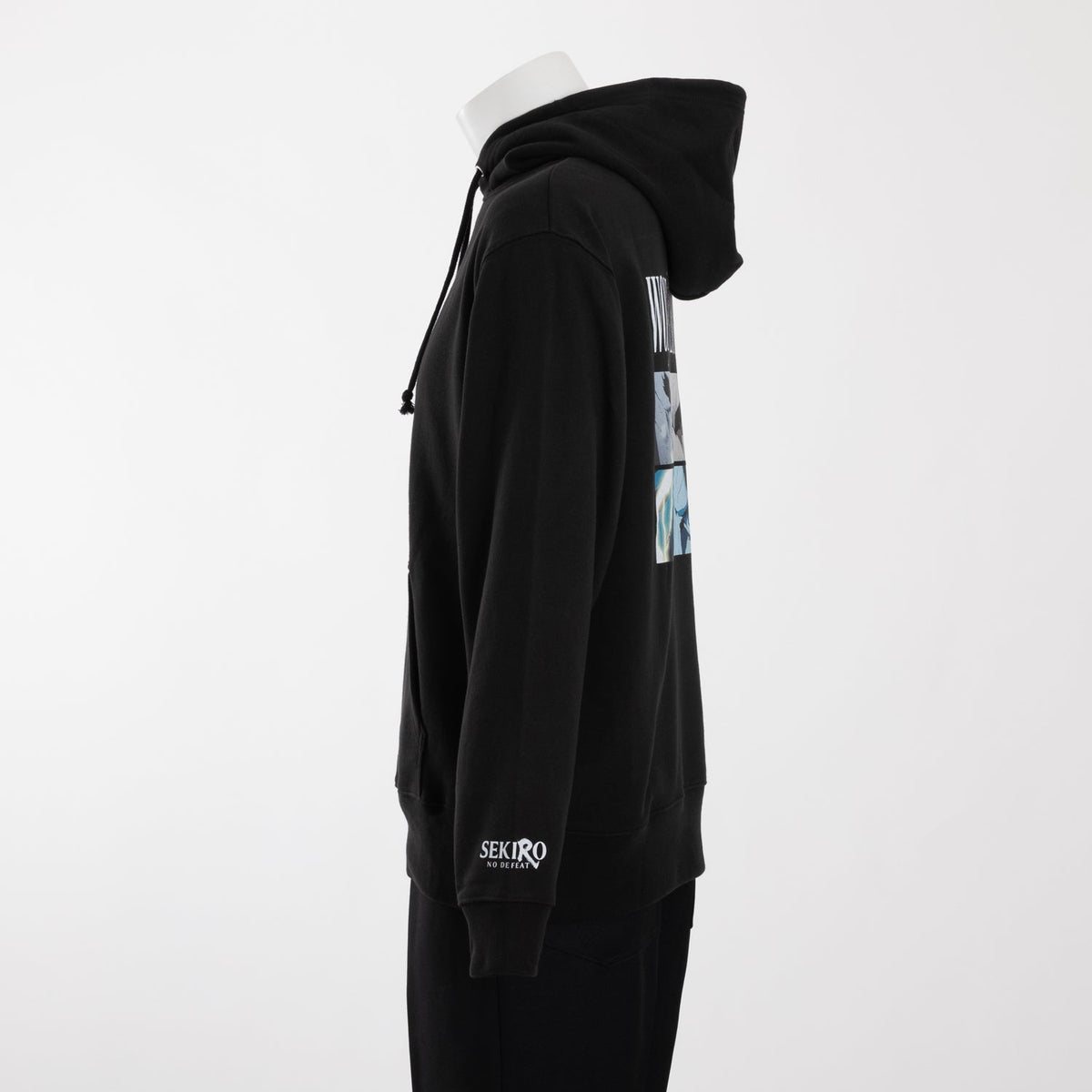 SEKIRO: NO DEFEAT SuperGroupies Wolf vs. Genichiro Ashina Hoodie, official product photo 3