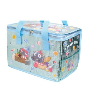 Blue Sgt. Frog Kiratsuya cooler bag - detail