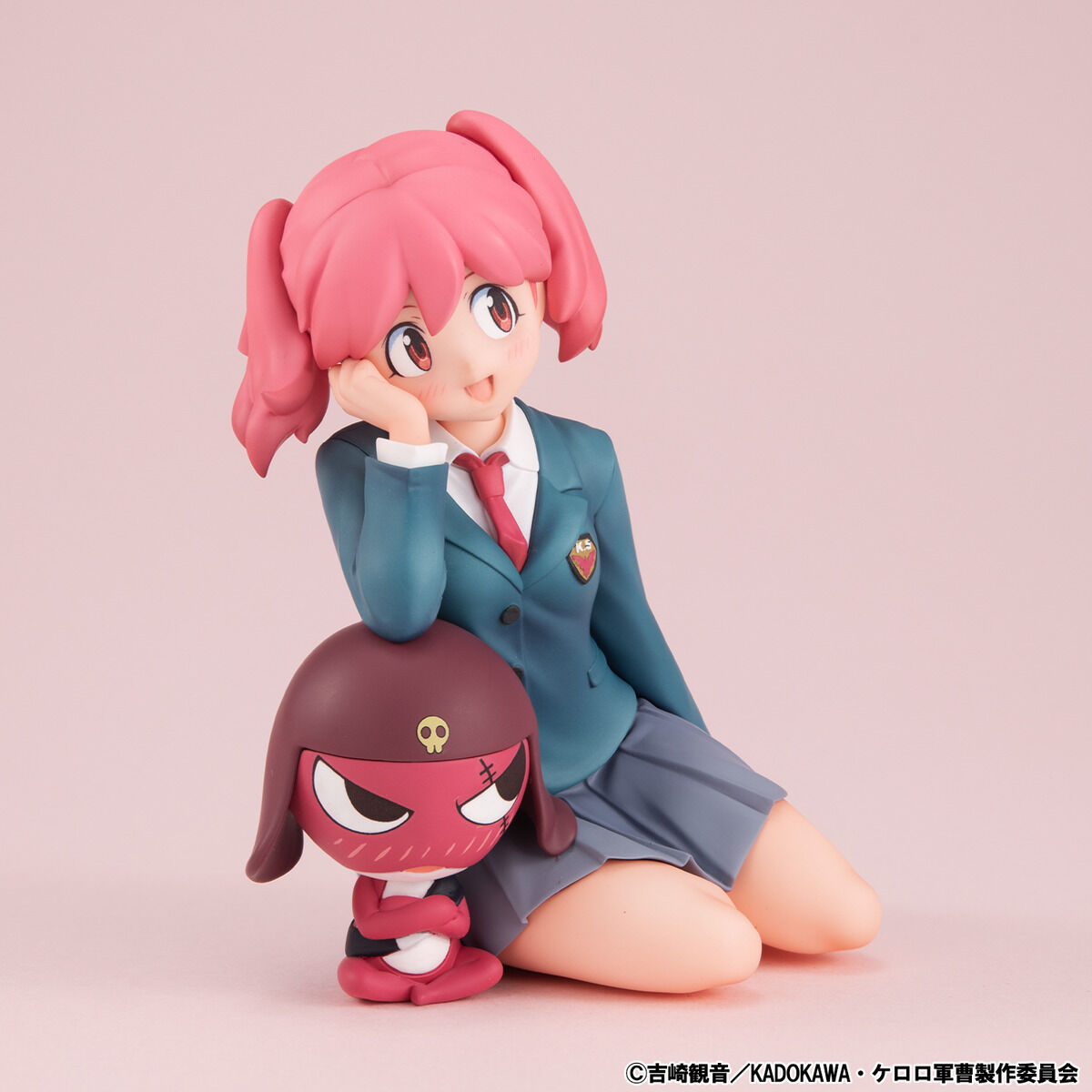 Sgt. Frog Melty Princess Natsumi Hinata and Giroro palm-sized figure, official view 4