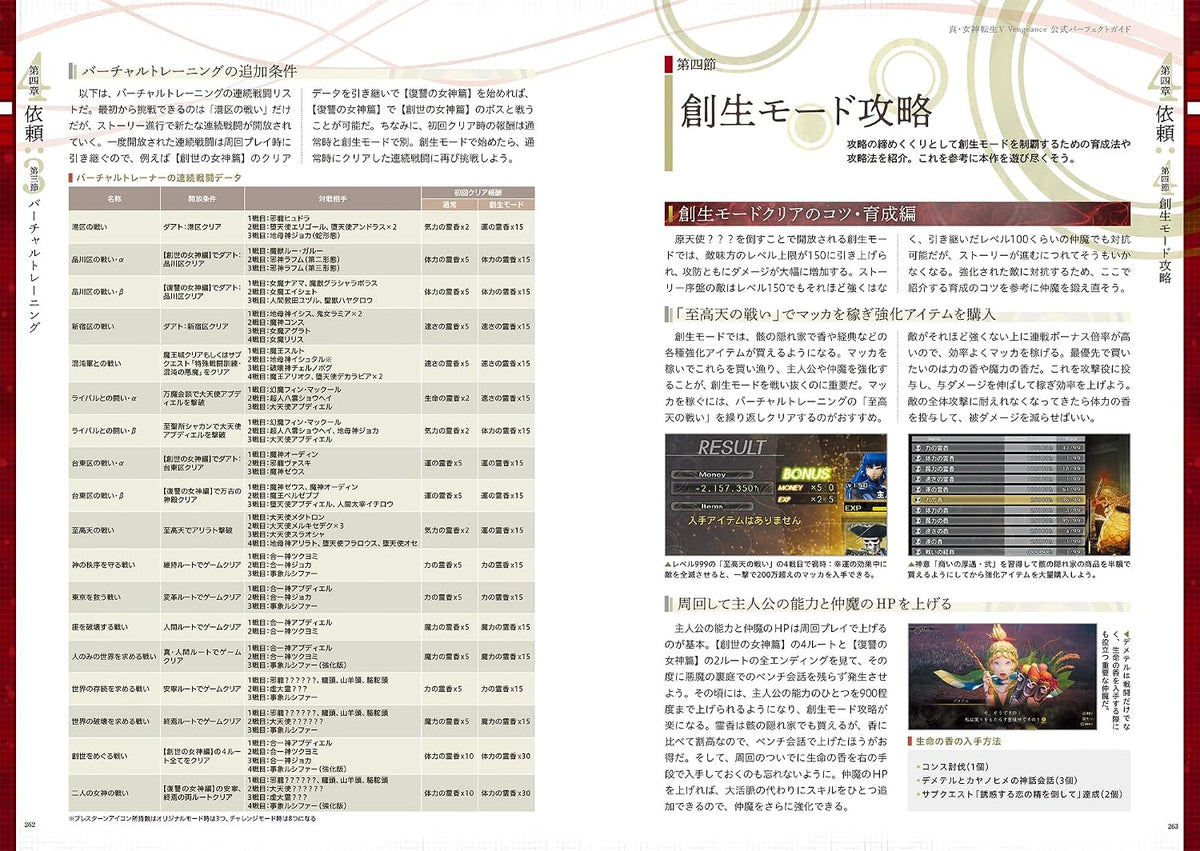 Shin Megami Tensei V: Vengeance - Official Perfect Guide - Japanese - publisher preview 4
