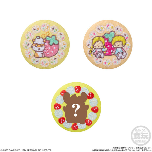 Sanrio Characters Embroidered Badge Biscuits Vol.4 - Box (12 Packs) RANDOM - official product image 5