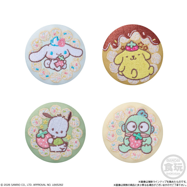 Sanrio Characters Embroidered Badge Biscuits Vol.4 - Box (12 Packs) RANDOM - official product image 4