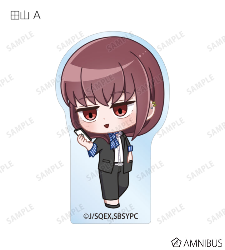 Chibi Acrylic Mascot BOX (8 Packs) - official product view 2 - Smoking Behind the Supermarket with You