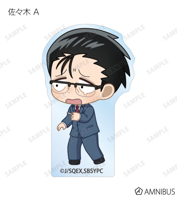Chibi Acrylic Mascot BOX (8 Packs) - official product view 3 - Smoking Behind the Supermarket with You