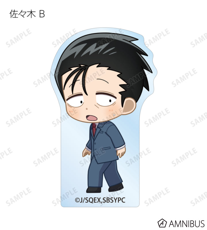 Chibi Acrylic Mascot BOX (8 Packs) - official product view 4 - Smoking Behind the Supermarket with You