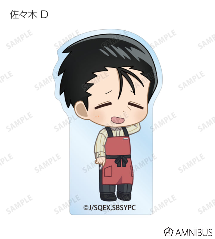 Chibi Acrylic Mascot BOX (8 Packs) - official product view 8 - Smoking Behind the Supermarket with You