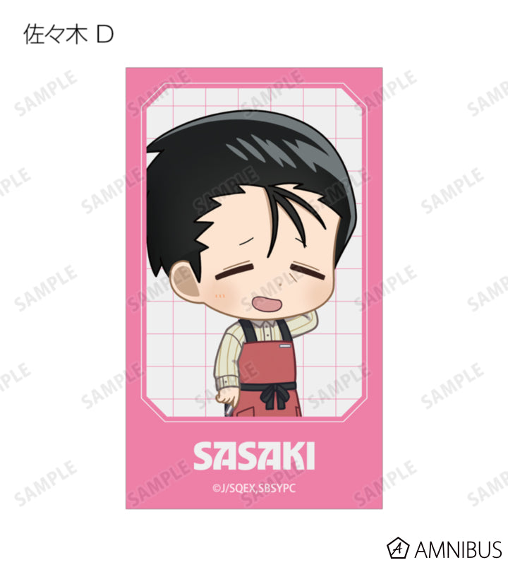 Chibi Illustration Card BOX (12 Packs) - official product view 8 - Smoking Behind the Supermarket with You
