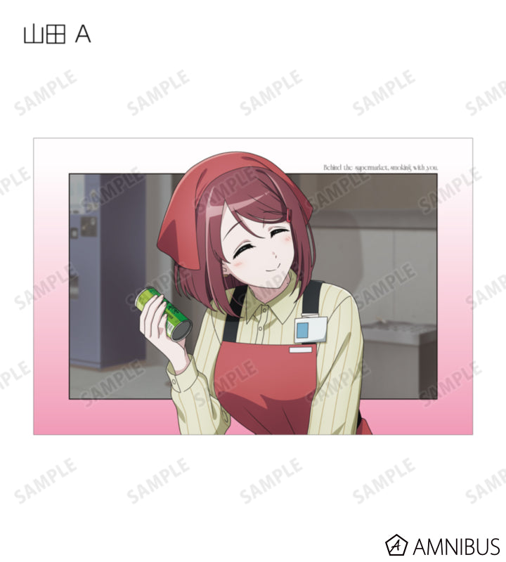 Postcard BOX (10 Packs) - official product view 4 - Smoking Behind the Supermarket with You