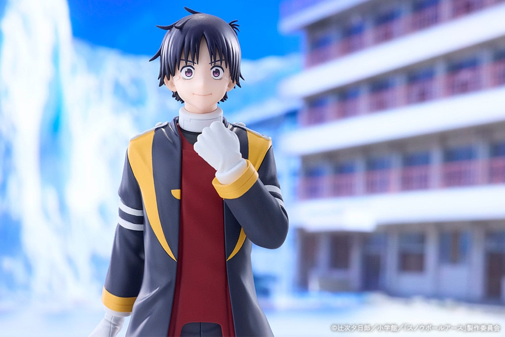 Yabusame Tetsuo from Snowball Earth Oshi Works figure, official gallery view 2. Other characters shown are sold separately.