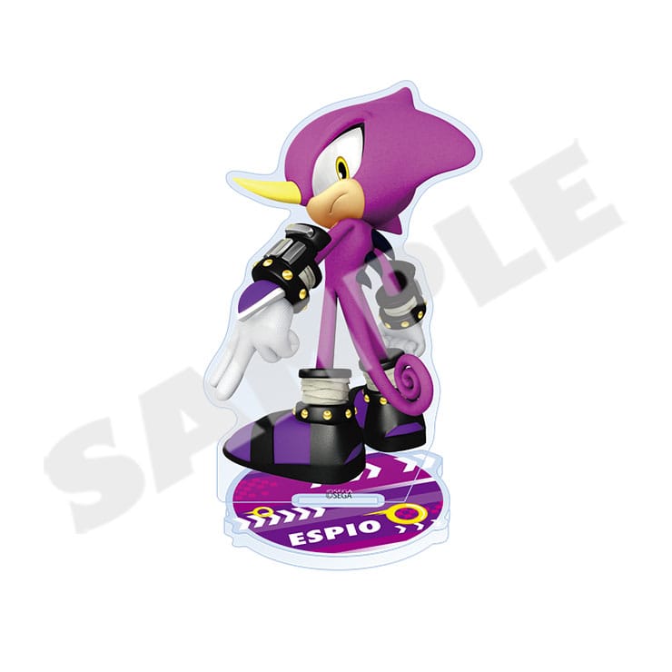 Sonic the Hedgehog acrylic stand - Espio with character base