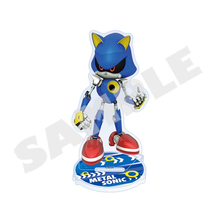 Sonic the Hedgehog acrylic stand - Metal Sonic with character base