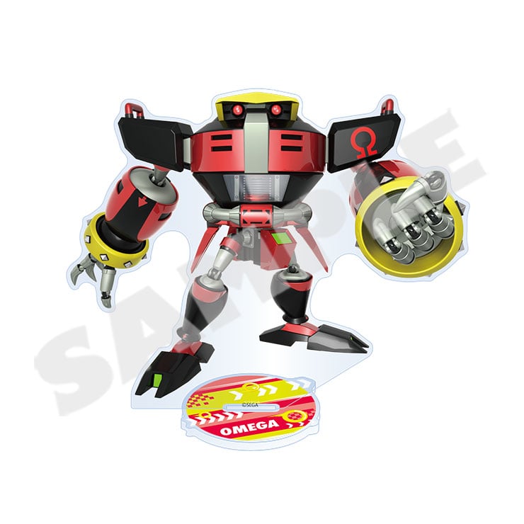 Sonic the Hedgehog acrylic stand - Omega with character base