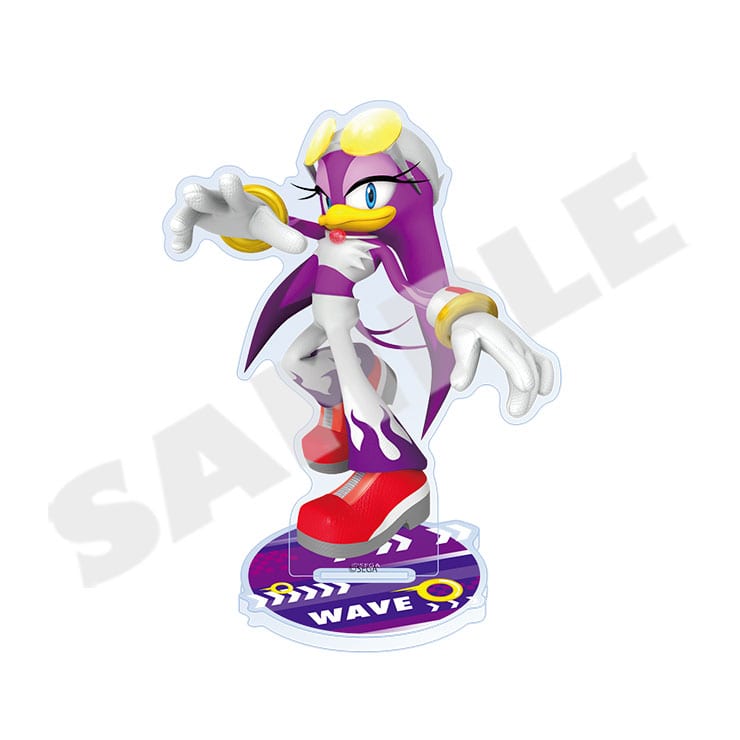 Sonic the Hedgehog acrylic stand - Wave with character base