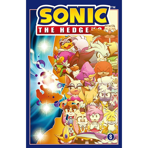 Sonic the Hedgehog volume 8 Out of the Blue Japanese regular edition cover