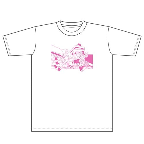 Sonic Wallpaper Cover Story tshirts - Sonic & Amy front