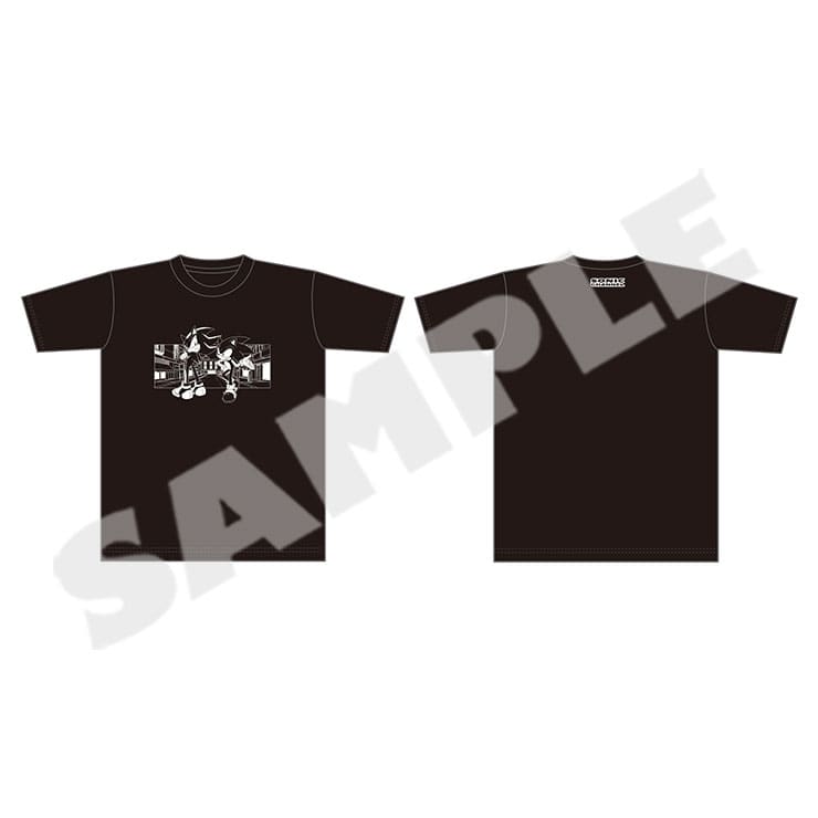 Sonic Wallpaper Cover Story tshirts - Sonic & Shadow front and back