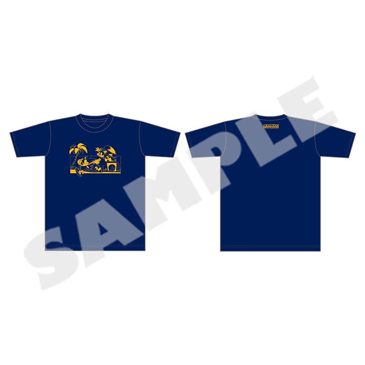 Sonic Wallpaper Cover Story tshirts - Sonic & Tails front and back