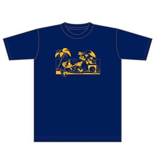 Sonic Wallpaper Cover Story tshirts - Sonic & Tails front