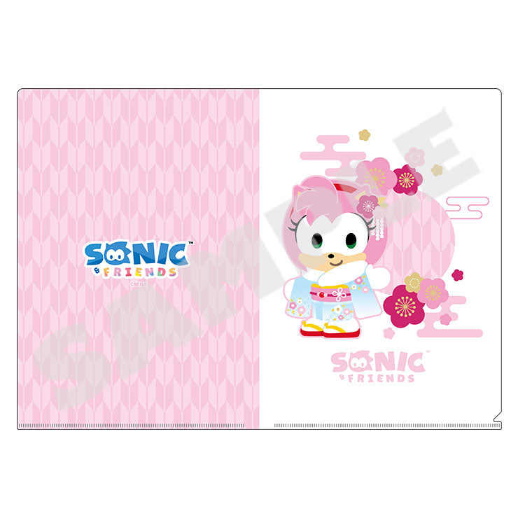 Sonic & Friends Winter Outing a4 clear files - Amy