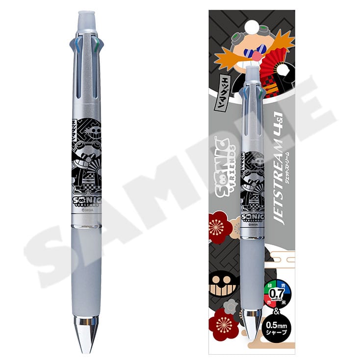 Sonic & Friends Winter Outing Jetstream pen - Dr. Eggman packaging and details