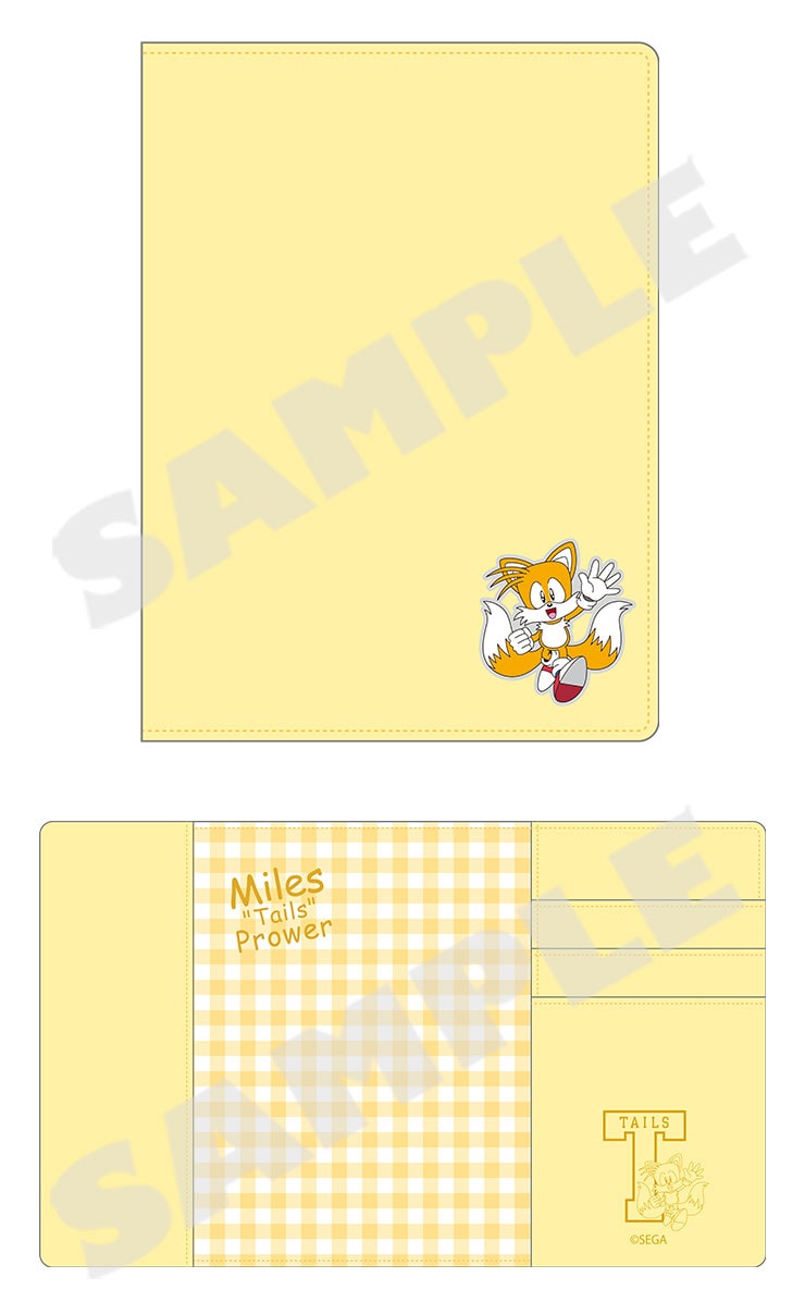 Sonic Home Series - Passport Cases (3 Types) - Tails interior and details