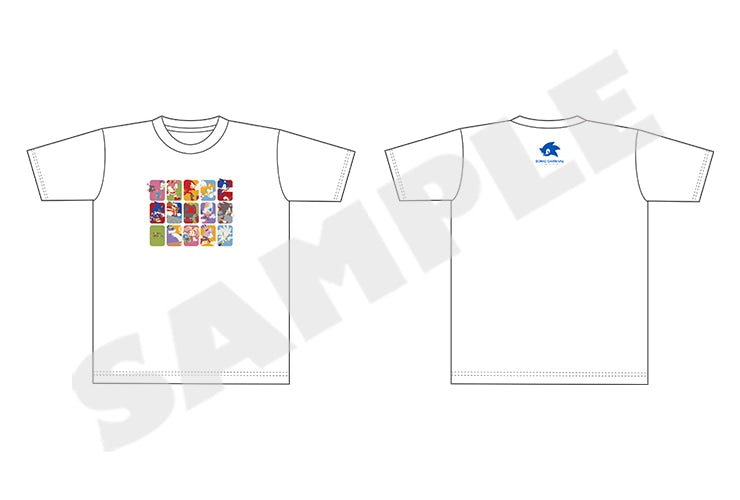 Sonic Carnival Tokyo T-shirt front and back