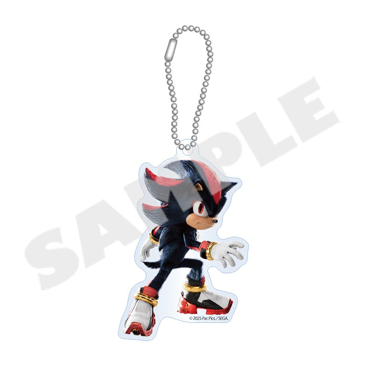 Sonic x Shadow Tokyo Mission Shadow acrylic charm