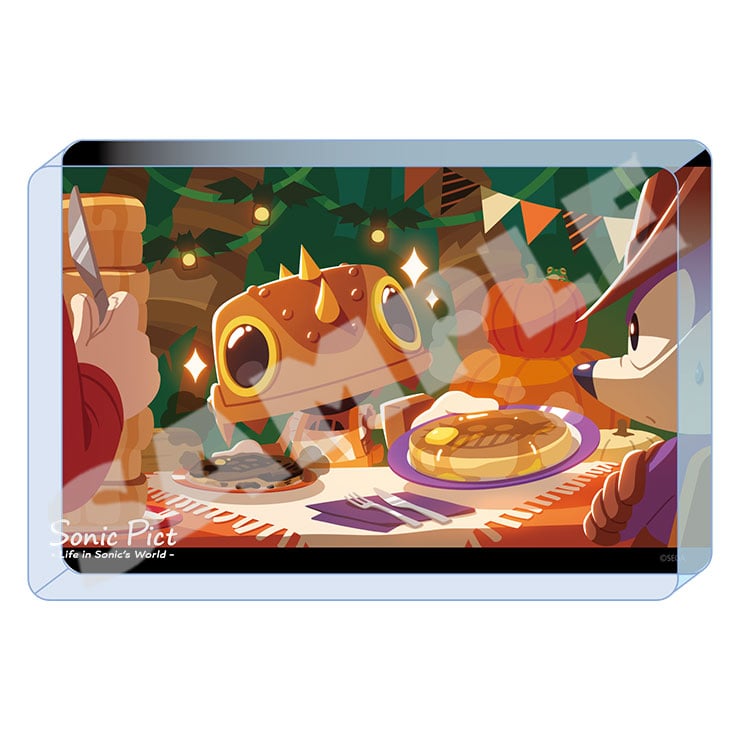 Sonic Pict 2023 October Trip Halloween acrylic block