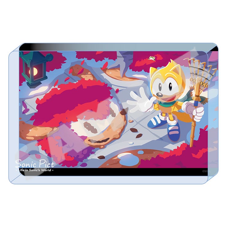 Sonic Pict 2023 November Ray acrylic block