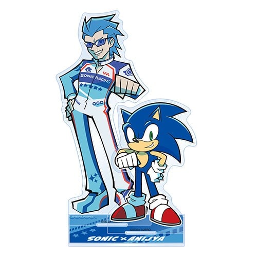 Sonic Racing CrossWorlds 2BRO x Sonic acrylic stands Sonic